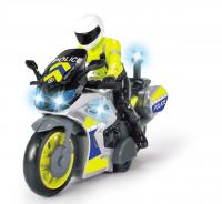 Policajný motocykel 17 cm s jazdcom